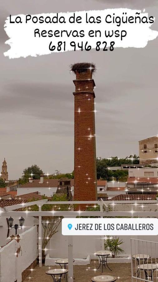 Hotel Rural La Posada De Las Cigueenas Jerez De Los Caballeros Eksteriør bilde