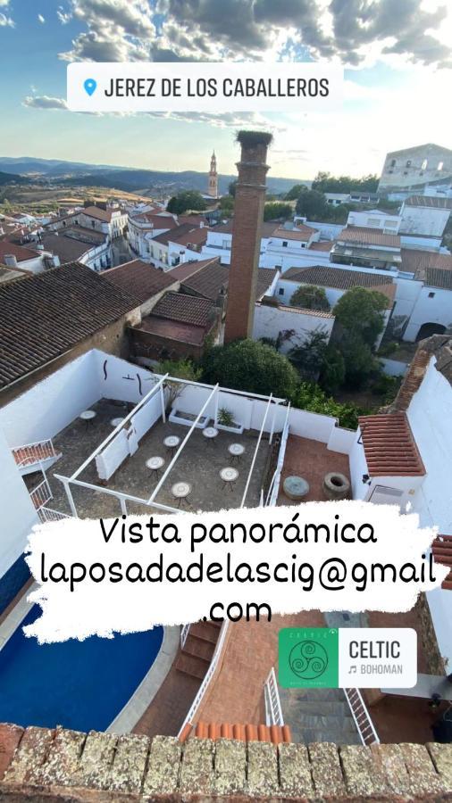 Hotel Rural La Posada De Las Cigueenas Jerez De Los Caballeros Eksteriør bilde
